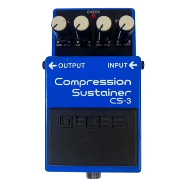 Used Boss CS-3 COMPRESSION SUSTAINER Compressor Pedal Cheap