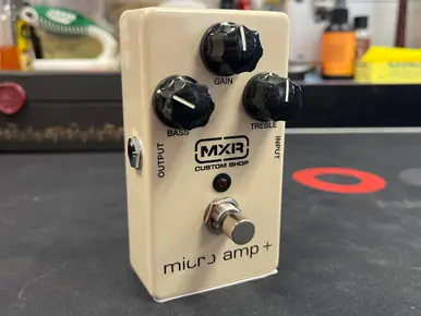 Used MXR MICRO AMP + Amp Modeling Pedal Hot Picks