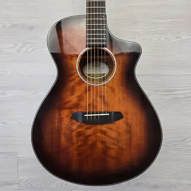 Used Breedlove PURSUIT EX CONCERT CE MM Laminate Top Acoustic Guitar Sunburst Top Pick