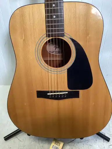 Latest Used Fender GEMINI II Laminate Top Acoustic Guitar Natural