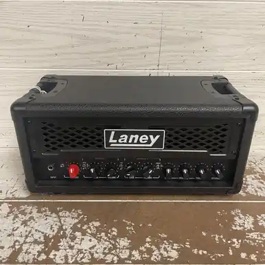 Cheap Used Laney IRONHEART FOUNDRY DUALTOP W/AC Solid State Guitar Head