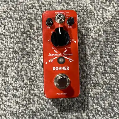 Used DONNER HARMONIC SQUARE Guitar Harmonizer Pedal Buy Direct