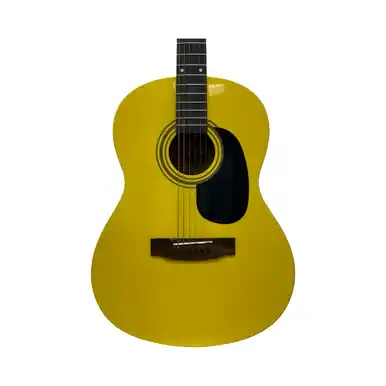 Used Samick DF-09G Laminate Top Acoustic Guitar Yellow Authentic