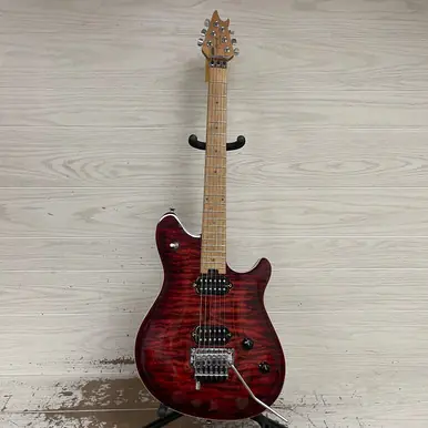 Used EVH WOLFGANG SPECIAL QM Offset Double Cutaway Electric Guitar Red 6-String Latest