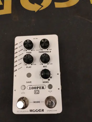 In Demand Used Mooer LOOPER X2 Looper Pedal