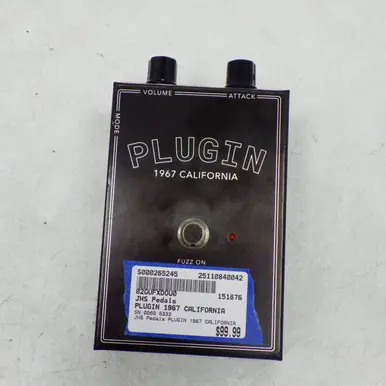 Used JHS Pedals PLUGIN 1967 CALIFORNIA Compressor Pedal Seasonal Sale