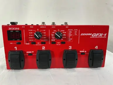 Mega Sale Used Zoom GFX-1 MULTI FX PEDAL Multi-FX Pedal