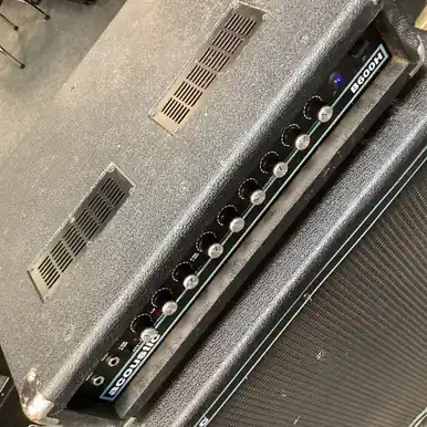 Seasonal Sale Used Acoustic B600H Solid State Guitar Head