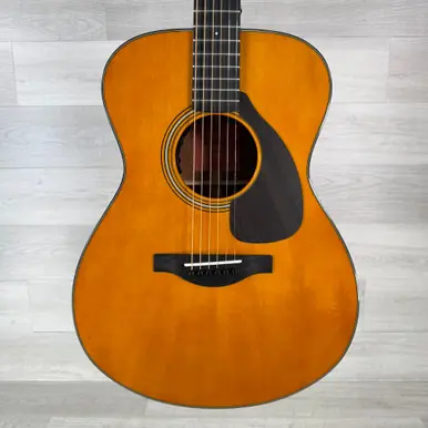 Used Yamaha FS5 Red Label Acoustic Guitar - Natural - Case Included Same Day Shipping