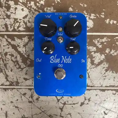 Used J. Rockett Audio Designs BLUE NOTE OVERDRIVE Overdrive Pedal Top Pick