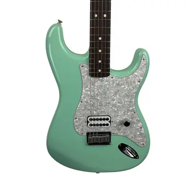 Price Drop Used Fender TOM DELONGE STRATOCASTER S Type Electric Guitar Blue 6-String