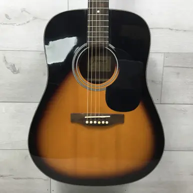 Grab Now Used Jasmine S35VS VINTAGE SUNBURST Laminate Top Acoustic Guitar Tobacco Sunburst