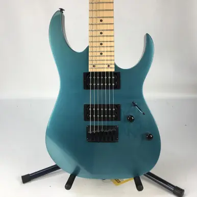 Special Offer Used Ibanez GIO GRG7221M Super S Electric Guitar Blue 7-String