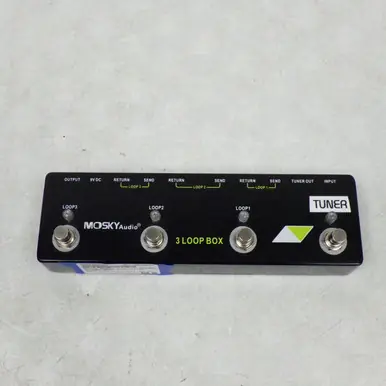 Viral Used Mosky Audio Technology 3 LOOP BOX Bypass Looper