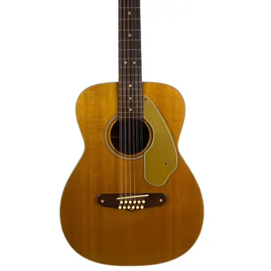 Used Fender 1965-69 VILLAGER 12 STRING Solid Top Acoustic Guitar Natural 12-String Wholesale