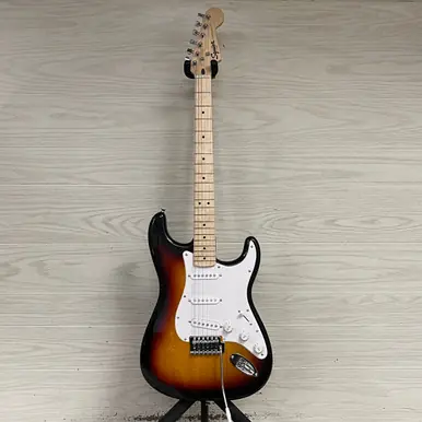 Used Squier STRATOCASTER S Type Electric Guitar Sunburst 6-String Latest