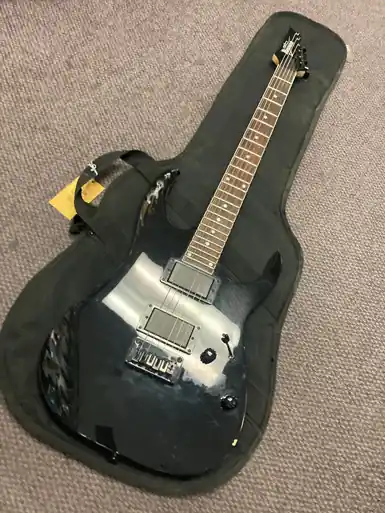 Sale Used Ibanez GIO Modern Metal Electric Guitar Black 6-String
