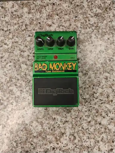 Used Digitech BAD MONKEY OVERDRIVE Distortion Pedal Shop Now