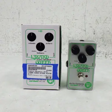 Final Sale Used Electro Harmonix (E/H) LIZARD QUEEN OCTAVE DISTORTION Fuzz Pedal