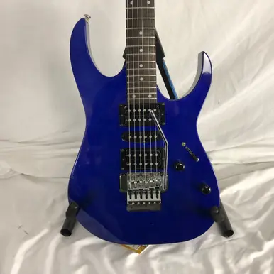 While Supplies Last Used Ibanez RG270 Double Cut Electric Guitar Blue 6-String