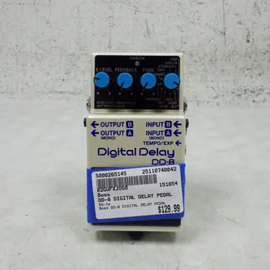Used Boss DD-8 DIGITAL DELAY PEDAL Delay Pedal Price Drop