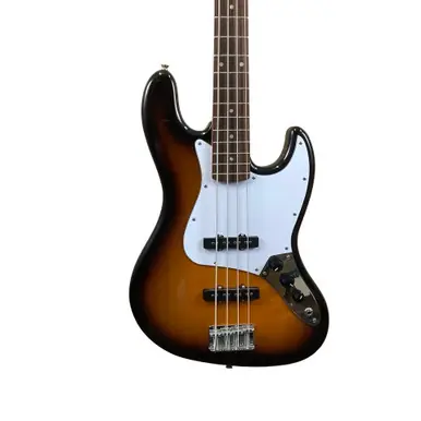 Next Day Delivery Used Squier SQUIER AFFINITY PJ BASS Bass Guitar Sunburst 4-String