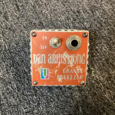 Big Sale Used DAN ARMSTRONG ORANGE SQUEEZER Vintage Guitar Effects Pedal