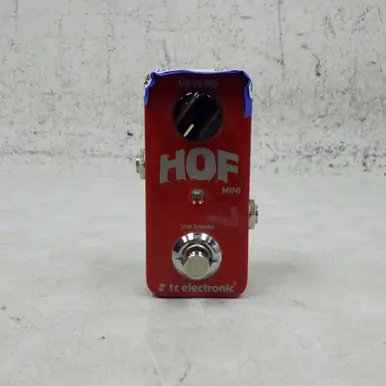 Used TC Electronic HALL OF FAME MINI Reverb Pedal Final Sale