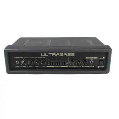 Order Now Used Behringer ULTRABASS BXR1800H Bass Amplifier Head