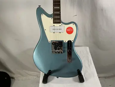 Best Seller Used Squier LIMITED ED OFFSET TELE T Type Electric Guitar Blue 6-String