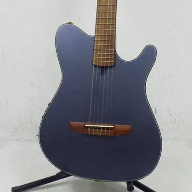 Best Seller Used Ibanez IBANEZ FRH10N NYLON ACOUSTIC ELECTRIC Laminate Top Acoustic Guitar Blue