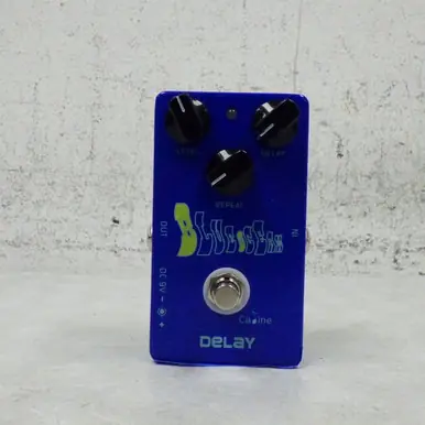 Used CaLine BLUE OCEAN Guitar Effects Pedal Today Only
