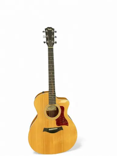 Budget Used Taylor 214CE Solid Top Acoustic Guitar Wood