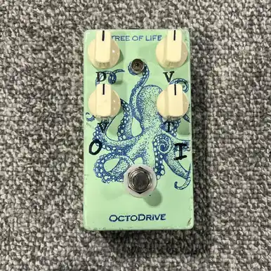 Used TREE OF LIFE OCTODRIVE Guitar Overdrive Pedal Get Yours
