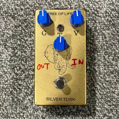 Big Sale Used TREE OF LIFE SILVER TUSK Guitar Overdrive Pedal