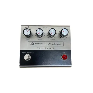 Used Silvertone JACKSON AUDIO TWIN TWELVE Overdrive Pedal Fast Shipping