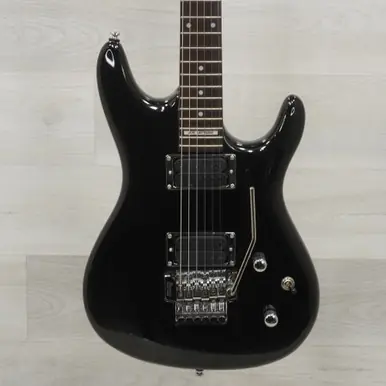 Used Ibanez JS100 Electric Guitar Black High Quality