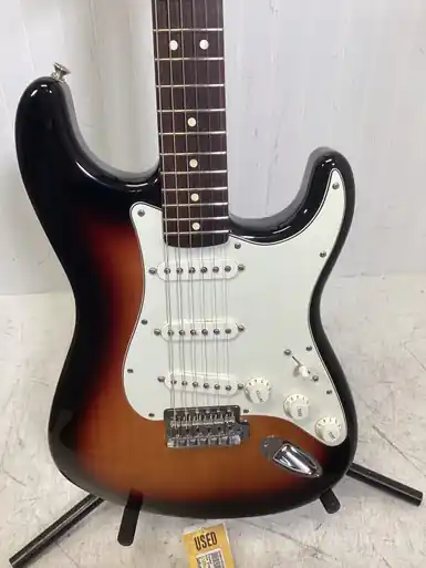 Used Fender MIM STANDARD STRAT 2016 S Type Electric Guitar Sunburst 6-String Secure Checkout