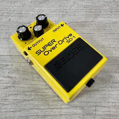 Used Boss SD-1 - Super Overdrive Pedal Special Offer