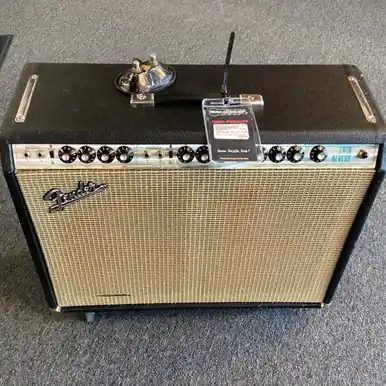 Used Fender TWIN REVERB 1973 JBL D120F Vintage Tube Guitar Combo Low Price