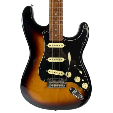 Original Used Fender 2018 MIM DELUXE STRAT S Type Electric Guitar Sunburst 6-String