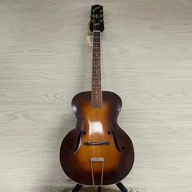 Used SLINGERLAND SONGSTER AS-IS Solid Top Acoustic Guitar Sunburst Best Choice