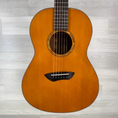 Last Chance Used Yamaha CSF3M Compact Folk Guitar - Vintage Natural - Gig Bag Included
