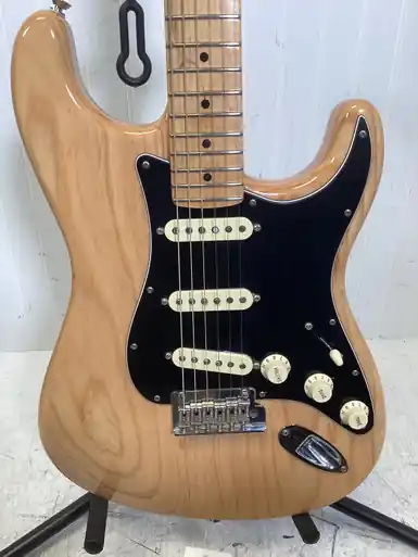 Order Now Used Fender AM PRO STRATOCASTER S Type Electric Guitar Natural 6-String