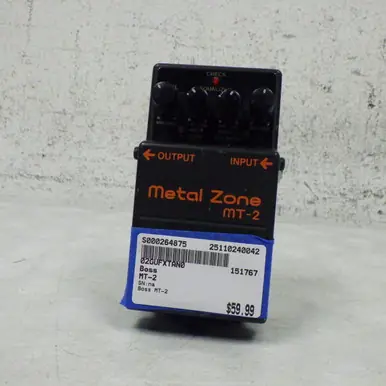 Used Boss MT-2 Distortion Pedal Trending