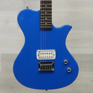 Used First Act ME5008 LP Type Electric Guitar Blue 6-String No Minimum Order
