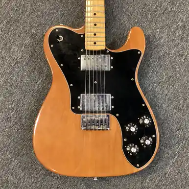 Special Offer Used Fender TELECASTER DELUXE 1975 T Type Electric Guitar Wood 6-String
