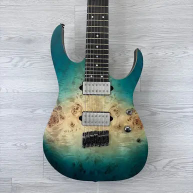 Latest Used Ibanez PREMIUM RG1127PBFX Super S Electric Guitar Custom Graphics 7-String