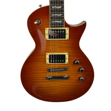 Used LTD EC-400VF LP Type Electric Guitar Sunburst 6-String Super Sale