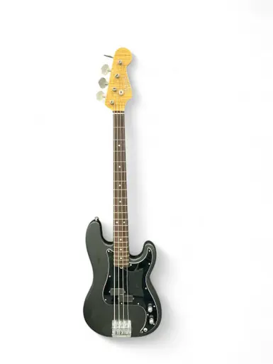 Used Fender P-BASS J Type Bass Guitar Black 4-String Fresh Stock